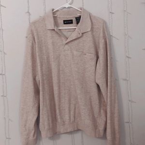 tan unisex pullover